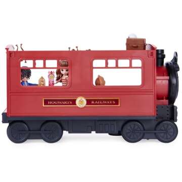 Wizarding World Harry Potter, Magical Minis Hogwarts Express Train Toy Playset with 2 Exclusive Figures, 10 Accessories, Kids Toys for Ages 6 and up