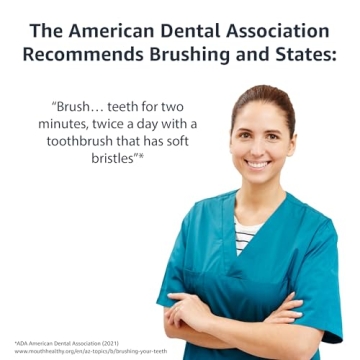 Amazon Basics Kids Battery Powered Toothbrush, 2 Count, 1 Pack (Previously Solimo)