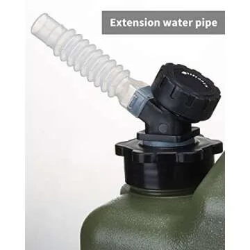 UPWOIGH 5 Gallon Water Jug for Camping and Hiking