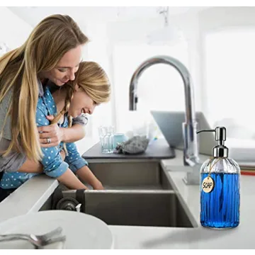 Elegant JASAI Glass Soap Dispenser for Every Space