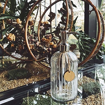 Elegant JASAI Glass Soap Dispenser for Every Space