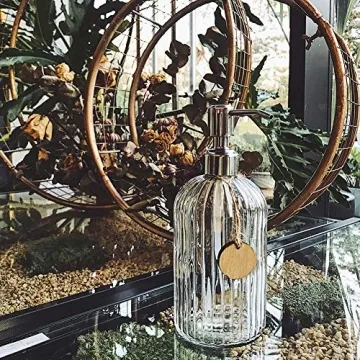 Elegant JASAI Glass Soap Dispenser for Every Space
