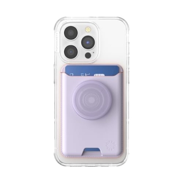 PopSockets Softgoods Phone Wallet Lavender - MagSafe Ready