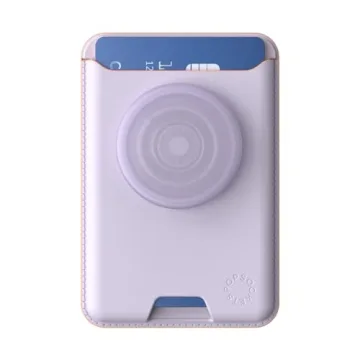 PopSockets Softgoods Phone Wallet Lavender - MagSafe Ready