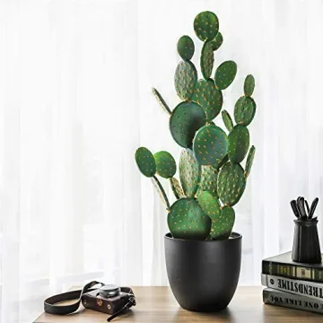 34.2" Large Artificial Cactus for Home Decor