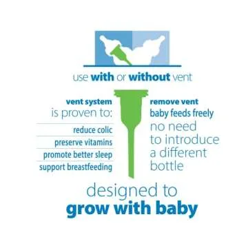 Dr. Brown’s Anti-Colic Narrow Baby Bottles 3 Pack