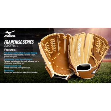Mizuno Franchise Series 12" Baseball Glove - Right Hand