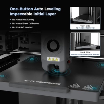 FLASHFORGE Adventurer 5M 3D Printer with Auto Leveling