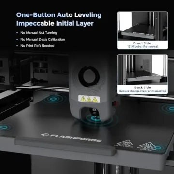 FLASHFORGE Adventurer 5M 3D Printer with Auto Leveling
