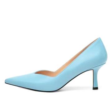 CDXJHYMY Women's Pumps - Elegant Kitten Heels for Chic Style