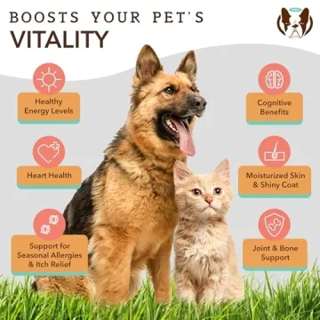 Wild Alaskan Salmon Oil for Dogs - Premium Omega 3 Supplement