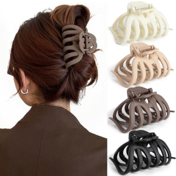 Seneeel Octopus Claw Clips for Thick Hair Strong Grip