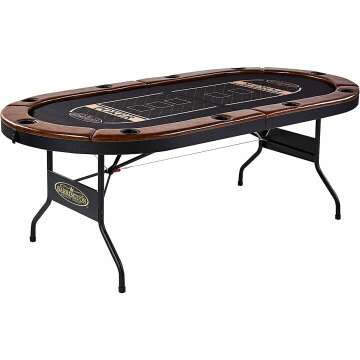 Barrington Billiards Poker Table - Stylish & Durable