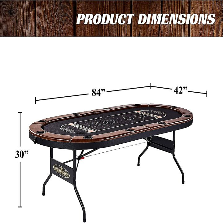 Barrington Billiards Poker Table - Stylish & Durable