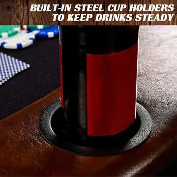 Barrington Billiards Poker Table - Stylish & Durable