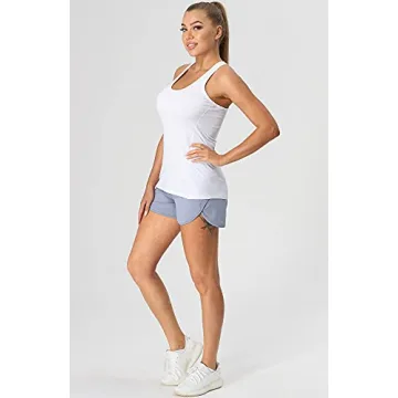 icyZone Racerback Tank Tops for Women - Stylish Workout Wear