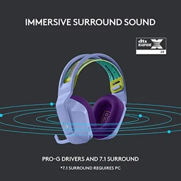 Logitech G733 Wireless Gaming Headset - Epic Sound & Comfort