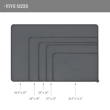 Reopet Waterproof Pet Feeding Mat for Clean Meals