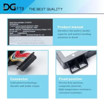 DGFTB 15.52V 45Wh Laptop Battery for Lenovo Legion 5
