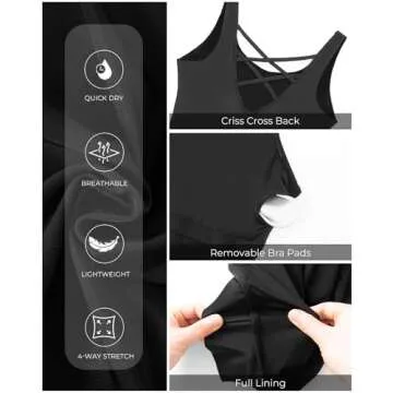 Tempt Me Black Athletic One Piece Swimsuit for Women