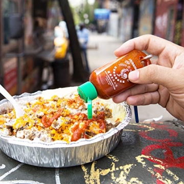 Sriracha Hot Sauce Keychain 1.7oz for On-the-Go Flavor