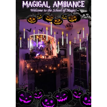 Enchanting Dreacompy Floating Candles - Magical Room Decor