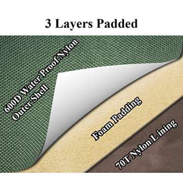 Tahoe Tack 3 Layer Padded Saddle Carry Bag - Durable