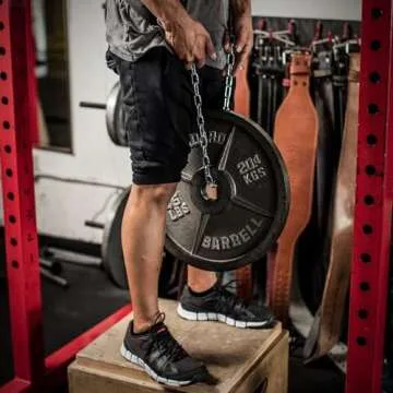 Harbinger Weight Dip Belt with Steel Chain for Strength Training