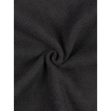 LASLULU Womens Fuzzy Cropped Hoodies Sport Athletic Zip Up Stand Collar Sweater Fleece Lined Sweatshirt Long Sleeve Pullover Tops Pockets(Black Medium)