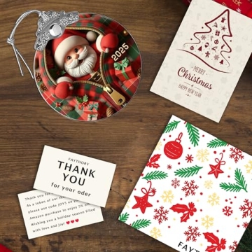 2025 Santa Claus Christmas Tree Ornament for Joyful Celebrations