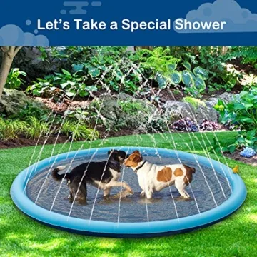 Durable Pet Soft Splash Sprinkler Pad for Summer Fun