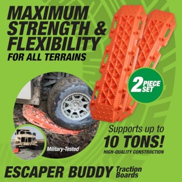 Escaper Buddy Traction Mats for Vehicle Recovery Off-Road