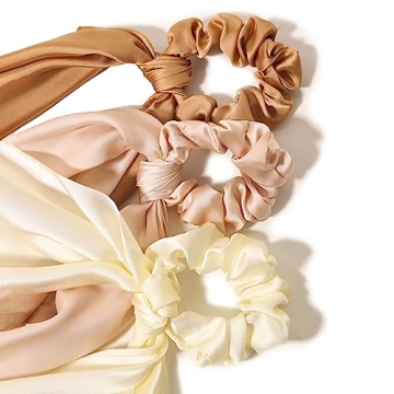 Stylish 3PCS Hair Scarf Scrunchies for Every Occasion