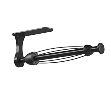 Swaitee Paper Towel Holder, Easy Tear Wall Mount Under Cabinet with Damping Function, Stainless Stee...