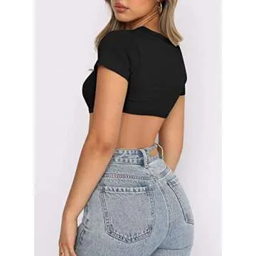 Haochic Women's Crop Tops for Summer Style