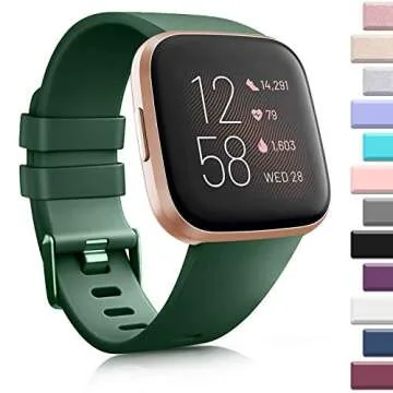Stylish TPU Bands for Fitbit Versa - 3 Pack Replacement