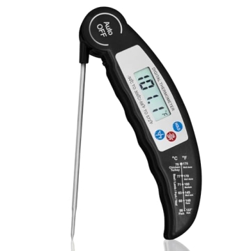 Meat Thermometer Digital for Cooking & Baking - Perfect for Grilling, BBQ & More