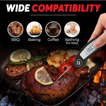 Precision Digital Meat Thermometer for Cooking and Grilling