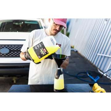 P & S PROFESSIONAL DETAIL PRODUCTS - Undressed Tire Prep - 1 Gallon - Alkaline - Water-Based Solvents and Detergents - Removes Dirt, Oil, and Grime from Tire Surfaces - Brighten Whitewalls