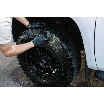 P & S PROFESSIONAL DETAIL PRODUCTS - Undressed Tire Prep - 1 Gallon - Alkaline - Water-Based Solvents and Detergents - Removes Dirt, Oil, and Grime from Tire Surfaces - Brighten Whitewalls