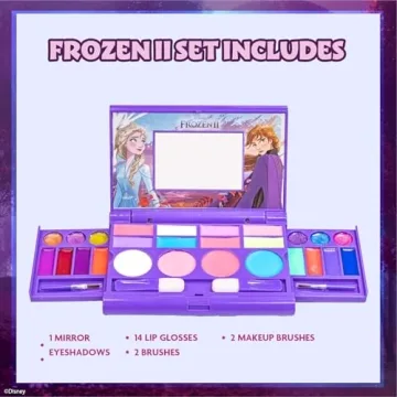 Disney Frozen Makeup Kit for Kids - Safe & Washable Beauty Set