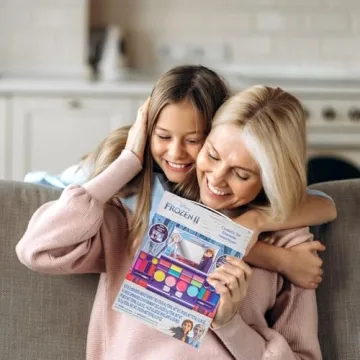 Disney Frozen Makeup Kit for Kids - Safe & Washable Beauty Set