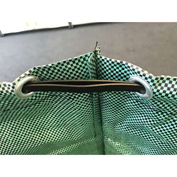 Glorytec 3-Pack 80 Gallons Garden Bag - Extra Large Reusable Leaf Bags - Garden Waste Bags - Collapsible Gardening Containers for Lawn and Yard Waste - 4 Handles