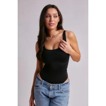 Almere Essential Bodysuit for Women - Black Small