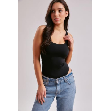 Almere Essential Bodysuit for Women - Black Small