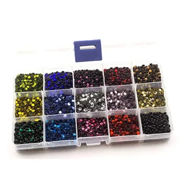 Summer-Ray SS16 4mm Assorted Color Hot Fix Rhinestones
