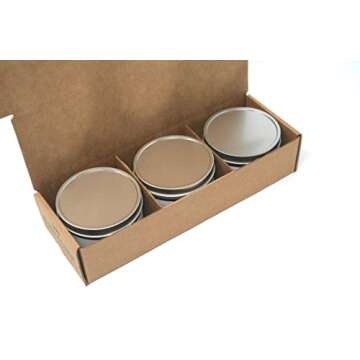 Scented Candles - Lavender, Vanilla & Peppermint Eucalyptus (Pack of 3) Soy Wax Aromatherapy, 8oz