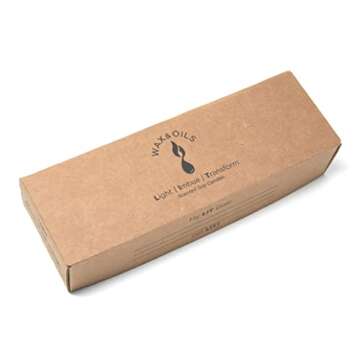 Scented Candles - Lavender, Vanilla & Peppermint Eucalyptus (Pack of 3) Soy Wax Aromatherapy, 8oz