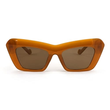 Karsaer Retro Cateye Sunglasses - Stylish Vintage Eyewear