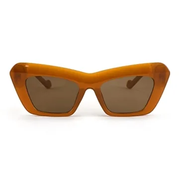 Karsaer Retro Cateye Sunglasses - Stylish Vintage Eyewear